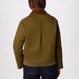 Corduroy Collar Jacket