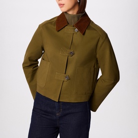 Corduroy Collar Jacket