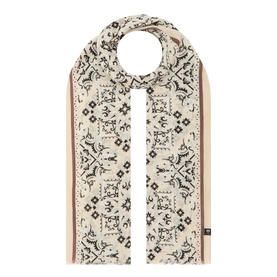 Bandana Print Wrap Scarf