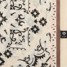 Bandana Print Wrap Scarf