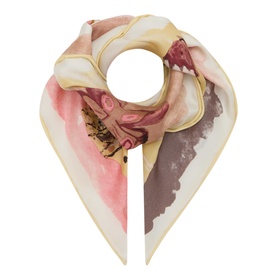 Butterfly Silk Square Scarf