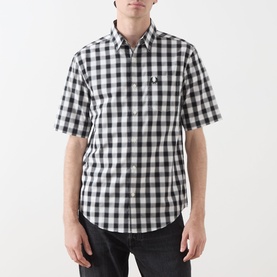 Blurred Gingham Shirt