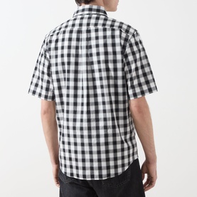 Blurred Gingham Shirt