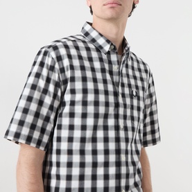 Blurred Gingham Shirt