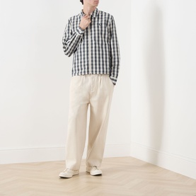 Gingham Check Overshirt