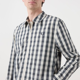 Gingham Check Overshirt
