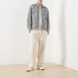 Gingham Check Overshirt