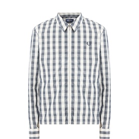 Gingham Check Overshirt