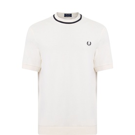 Piqu&eacute; Laurel Wreath T-Shirt