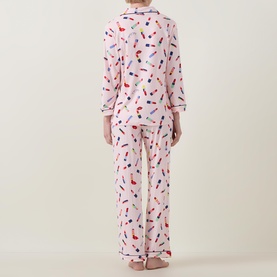 Lipstick Print Pyjama Set