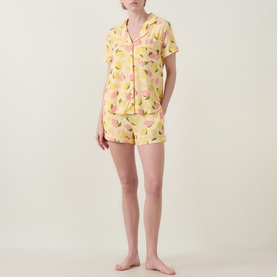 Citrus Print Pyjama Set