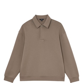Brooks Interlock Relaxed Polo Sweatshirt