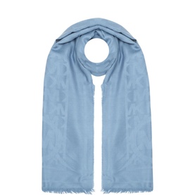 Charm Logo Oblong Scarf
