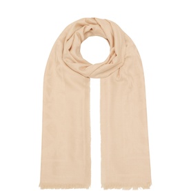 Charm Logo Oblong Scarf