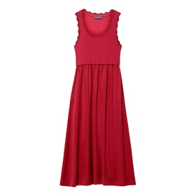 Scallop Hybrid Dress