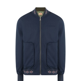 Reversible Printed Bomber Jacket