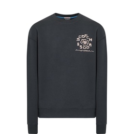 Floral Graphic Logo Sweatshirt