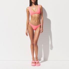 Plunge Bikini Top Melon