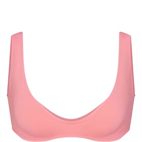 Plunge Bikini Top Melon