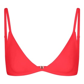 Triangle Bikini Top Carmine