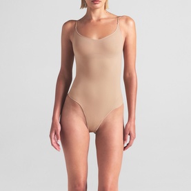 Thong Bodysuit Clay