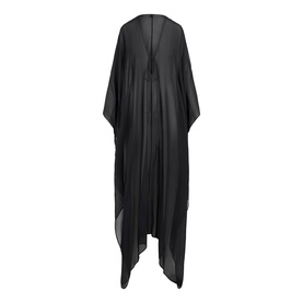 Sheer Cover-Ups Long Kaftan Obsidian