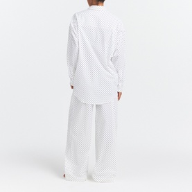 Oversized Sleep Set Onyx Dot Print