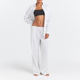 Oversized Sleep Set Onyx Dot Print