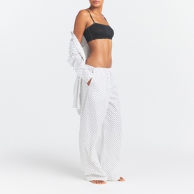 Oversized Sleep Set Onyx Dot Print
