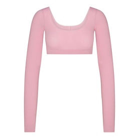 Long Sleeve Cropped Top Halite