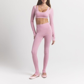 Long Sleeve Cropped Top Halite