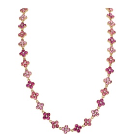 Total Glam Floral Chain Necklace