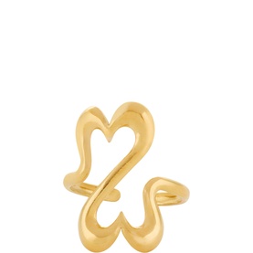 Woven Hearts Adjustable Ring