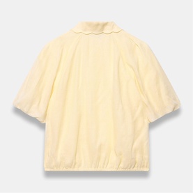 Puff Scalloped Shirt