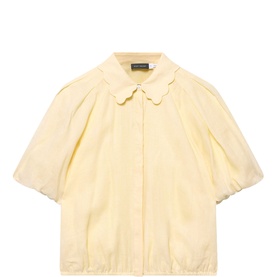 Puff Scalloped Shirt