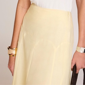 Scallop Stitched Skirt