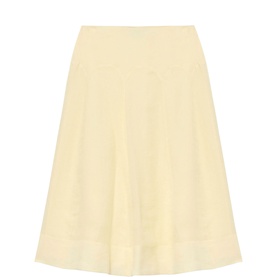 Scallop Stitched Skirt