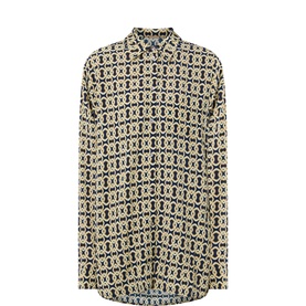 St Barts Link-Chain Oversized Shirt