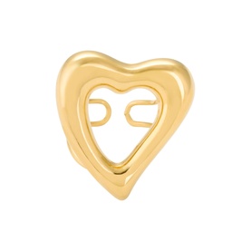 Heart Chunky Adjustable Ring
