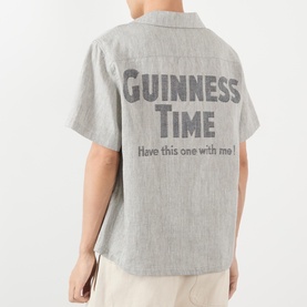 Slogan Patch Pocket Shirt