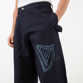 Guinness Stencil Twisted Workwear Trousers