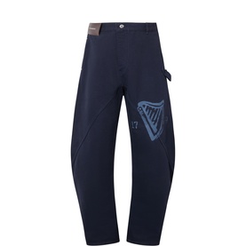 Guinness Stencil Twisted Workwear Trousers