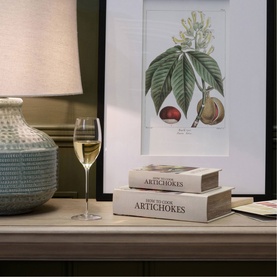 Artichoke Book Storage Box Two-Piece Set
