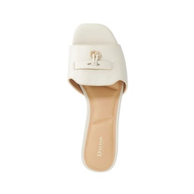 Lindo Tassel Trim Flat Sandals