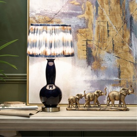 Poppy Patterned Table Lamp