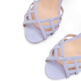 Strappy High Block Sandals