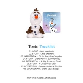 Disney Olaf Audio Cuddle Tonie Character