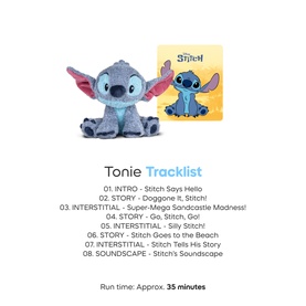 Disney Stitch Audio Cuddle Tonie Character