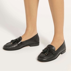 Giavonni Tassel Trim Loafers