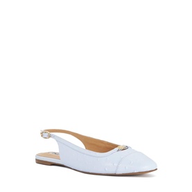 Hanna Slingback Logo Flats